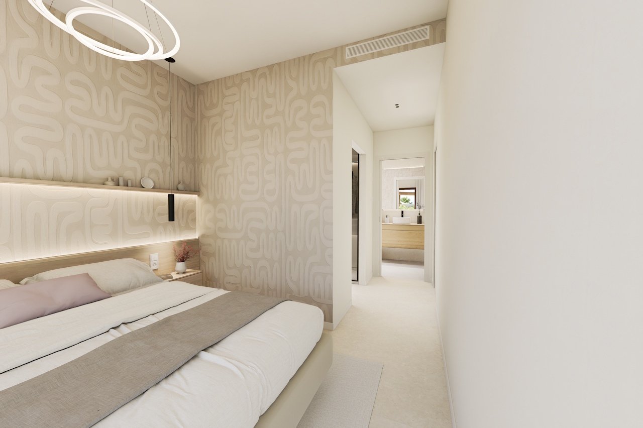 Erdgeschoss-Wohnungen mit 3 Schlafzimmern, 2 Bädern, Tiefgaragenstellplatz und Gemeinschaftspool neben Serena Golf - 6