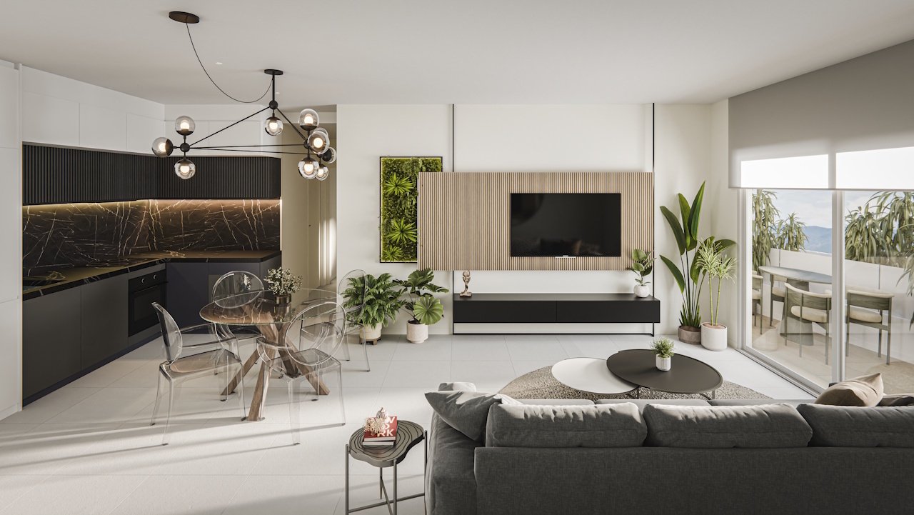 Moderne Wohnungen mit 2 Schlafzimmern, 2 Badezimmern, großer Terrasse, Tiefgaragenstellplatz und Gemeinschaftspool - 10