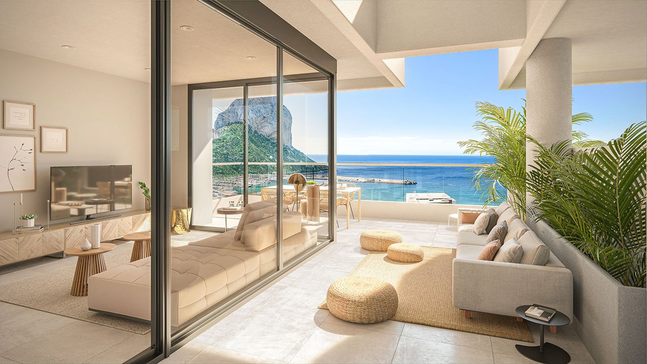 Fantastische Wohnungen mit 2 Schlafzimmern, 2 Badezimmern, Klimaanlage, Tiefgaragenstellplatz, Gemeinschaftspool und Meerblick - 9