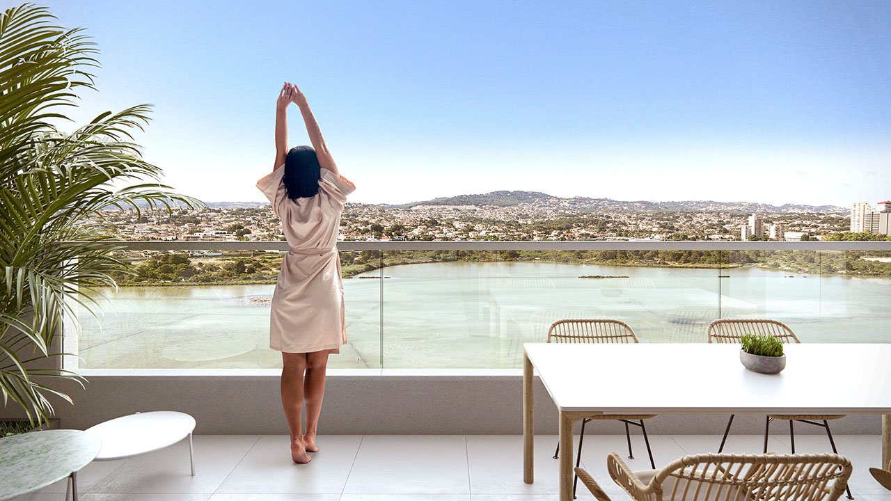 Fantastische Wohnungen mit 2 Schlafzimmern, 2 Badezimmern, Klimaanlage, Tiefgaragenstellplatz, Gemeinschaftspool und Meerblick - 11
