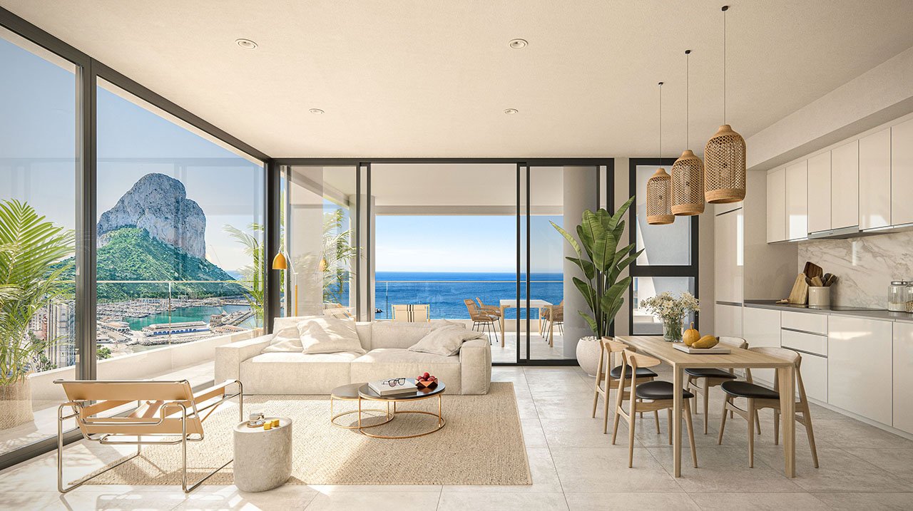 Fantastische Wohnungen mit 2 Schlafzimmern, 2 Badezimmern, Klimaanlage, Tiefgaragenstellplatz, Gemeinschaftspool und Meerblick - 7
