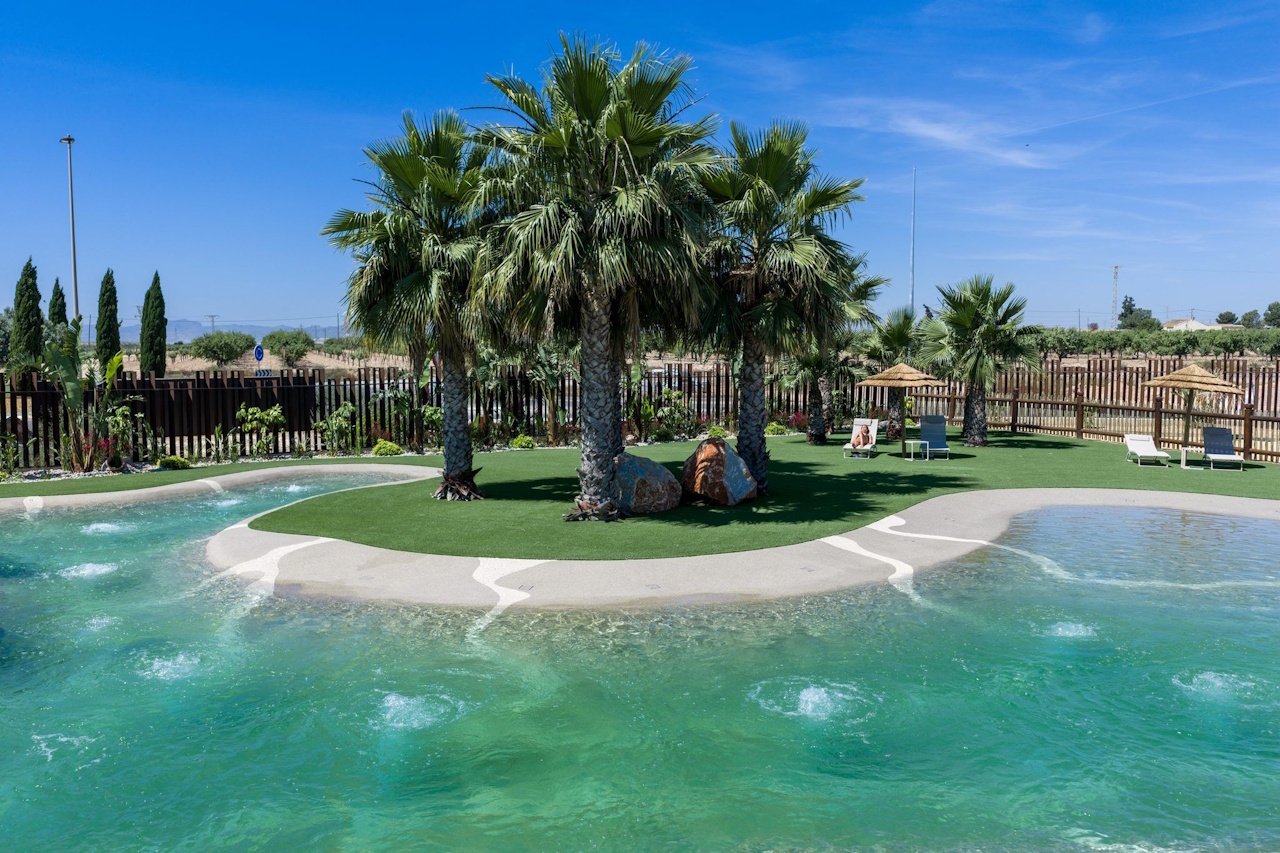 Obergeschoss-Wohnungen mit 2 Schlafzimmern, 2 Bädern, Dachterrasse, Kfz-Stellplatz und Gemeinschaftspool im El Alba Mediterranean Resort - 15