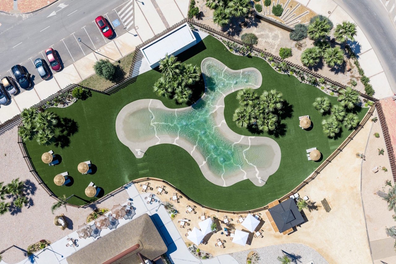 Obergeschoss-Wohnungen mit 2 Schlafzimmern, 2 Bädern, Dachterrasse, Kfz-Stellplatz und Gemeinschaftspool im El Alba Mediterranean Resort - 19