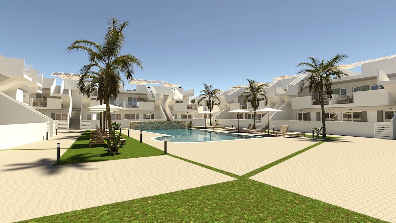 Obergeschoss-Wohnungen mit 2 Schlafzimmern, 2 Bädern, Dachterrasse, Kfz-Stellplatz und Gemeinschaftspool im El Alba Mediterranean Resort - 3