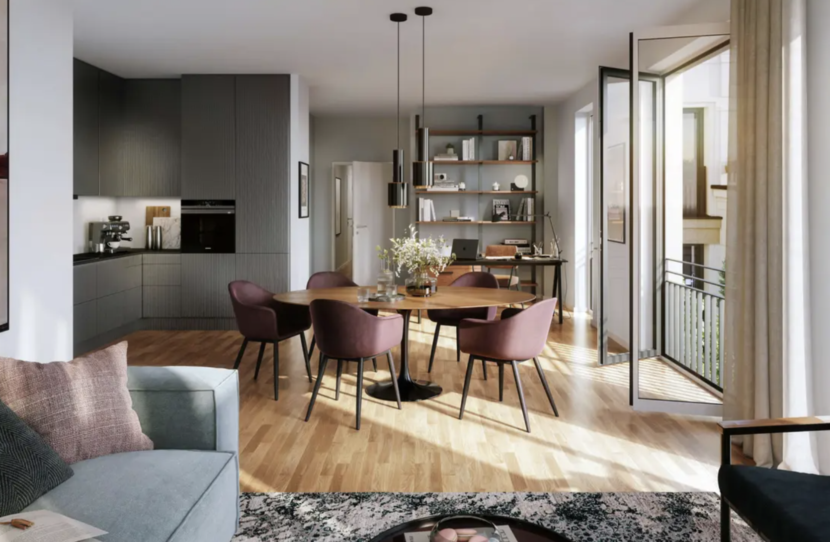 Premium-Neubauwohnung mit Balkon, Aufzug und A+ Effizienz - 3