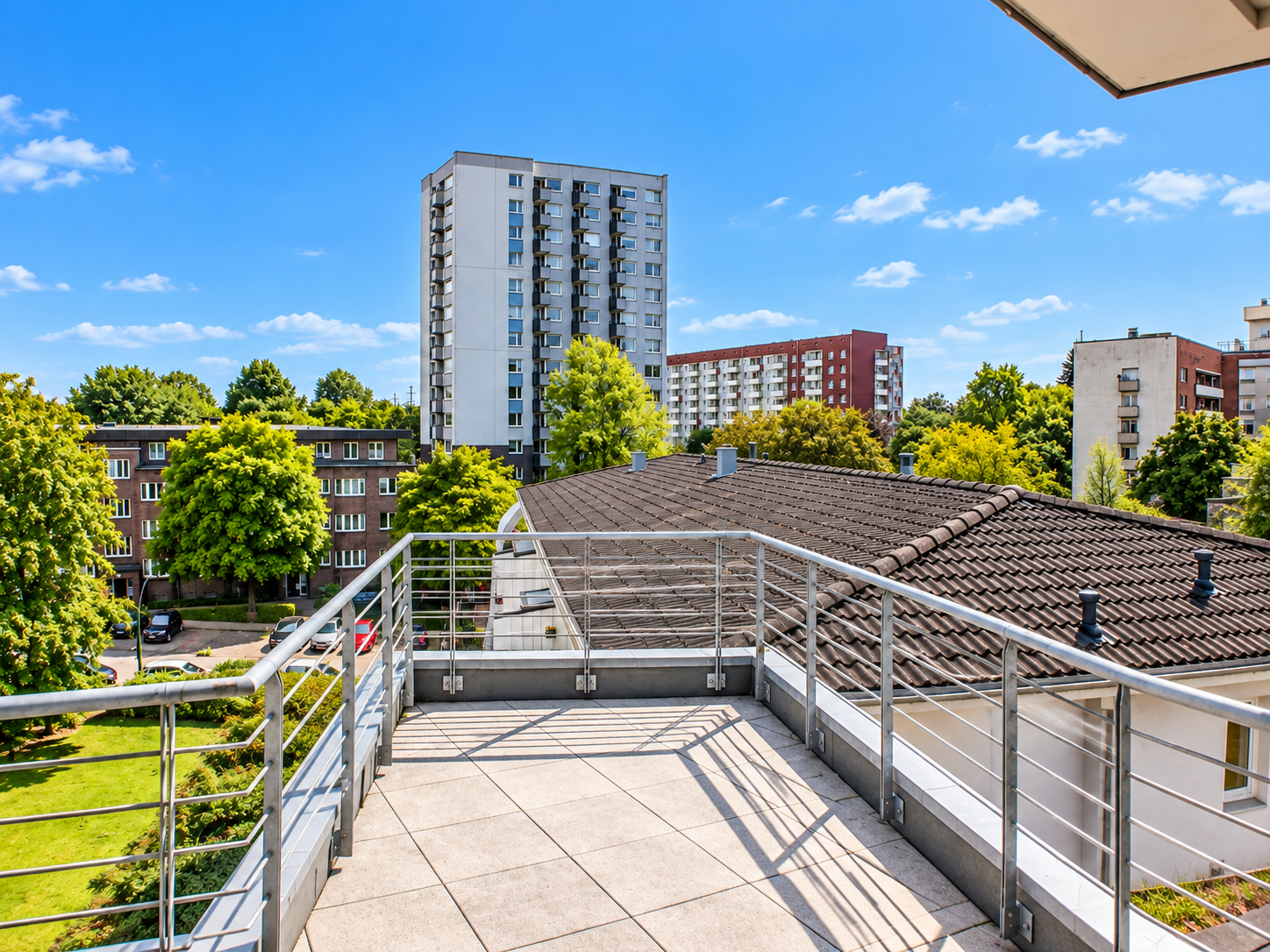Über den Dächern von Hamburg-Lohbrügge - Penthouse mit großzügiger Dachterrasse - 1
