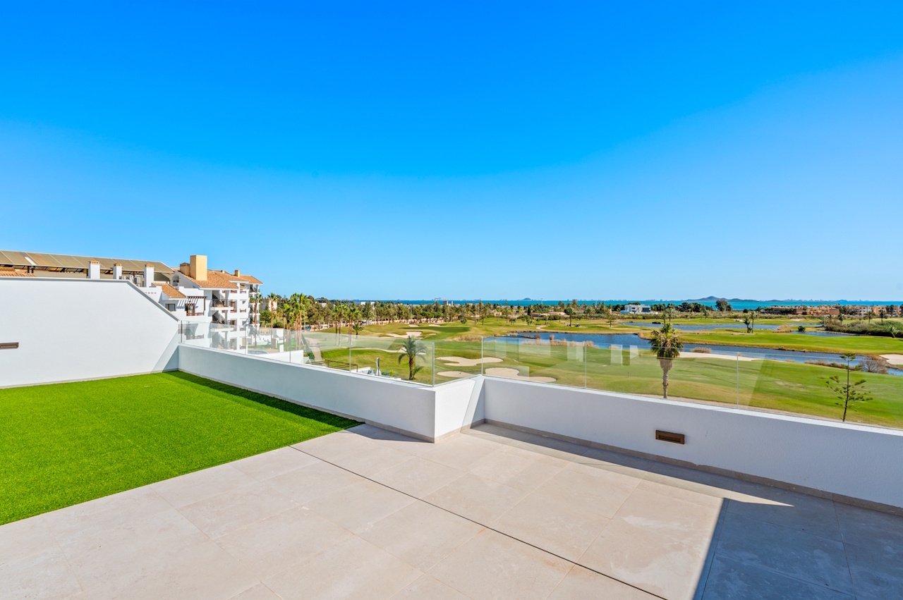Penthouse-Wohnungen mit 3 Schlafzimmern, 2 Bädern, Dachterrasse, Tiefgaragenstellplatz und Gemeinschaftspool in der Golfanlage La Serena Golf - 17