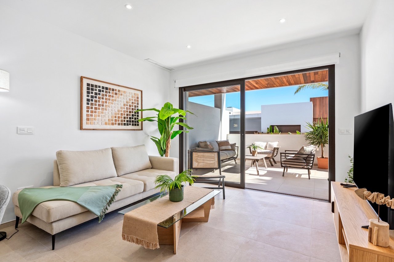 Penthouse-Wohnungen mit 3 Schlafzimmern, 2 Bädern, Dachterrasse, Tiefgaragenstellplatz und Gemeinschaftspool in der Golfanlage La Serena Golf - 6