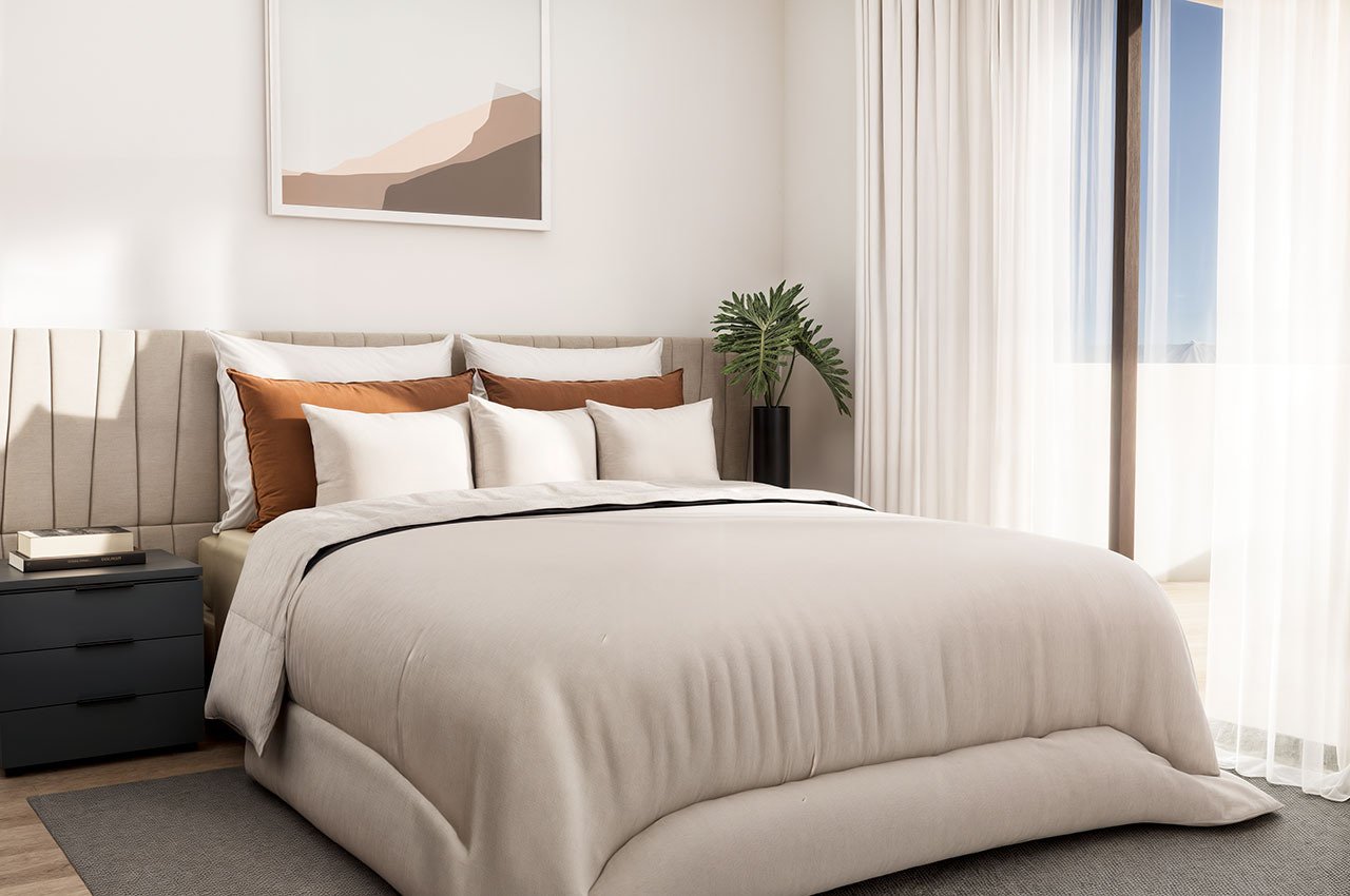 Penthouse-Wohnungen mit 2 Schlafzimmern, 2 Bädern, Dachterrasse, Gemeinschaftspools und Meerblick - 17