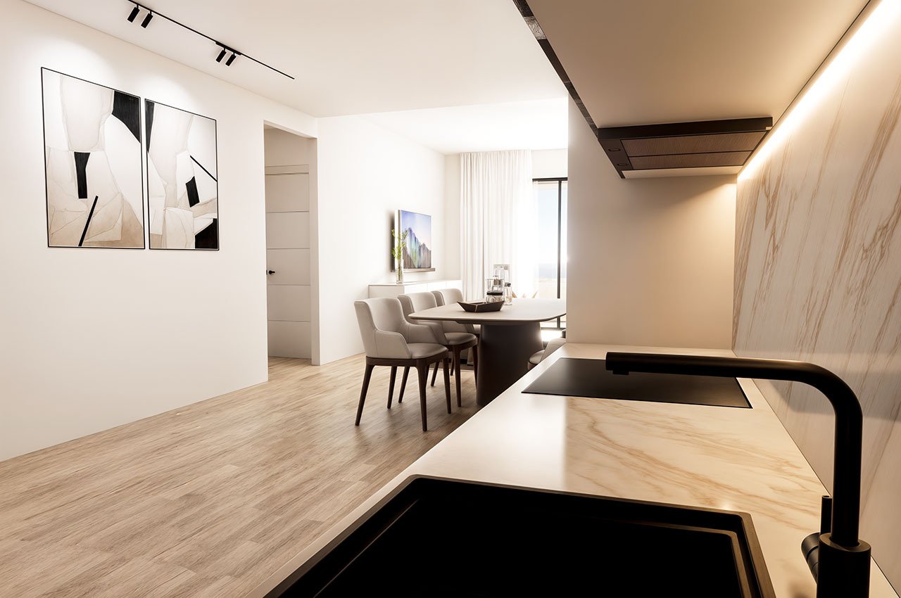 Penthouse-Wohnungen mit 2 Schlafzimmern, 2 Bädern, Dachterrasse, Gemeinschaftspools und Meerblick - 12