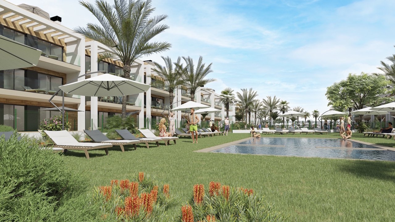 Penthouse-Wohnungen mit 3 Schlafzimmern, 2 Bädern, Tiefgaragenstellplatz und Gemeinschaftspool auf dem La Serena-Golfplatz - 20