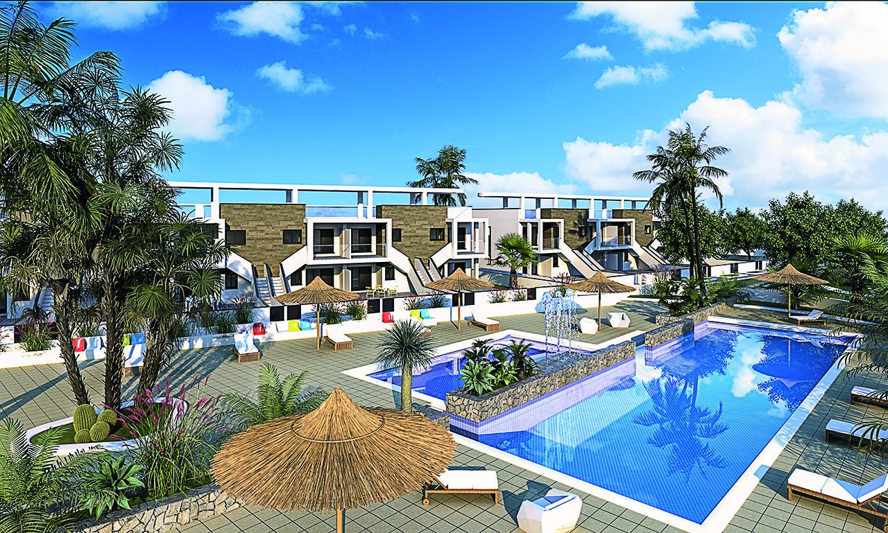 Appartements mit 2 Schlafzimmern und 2 Bädern in abgeschlossener Anlage mit Gemeinschaftspools nur 600 m vom Strand - 2