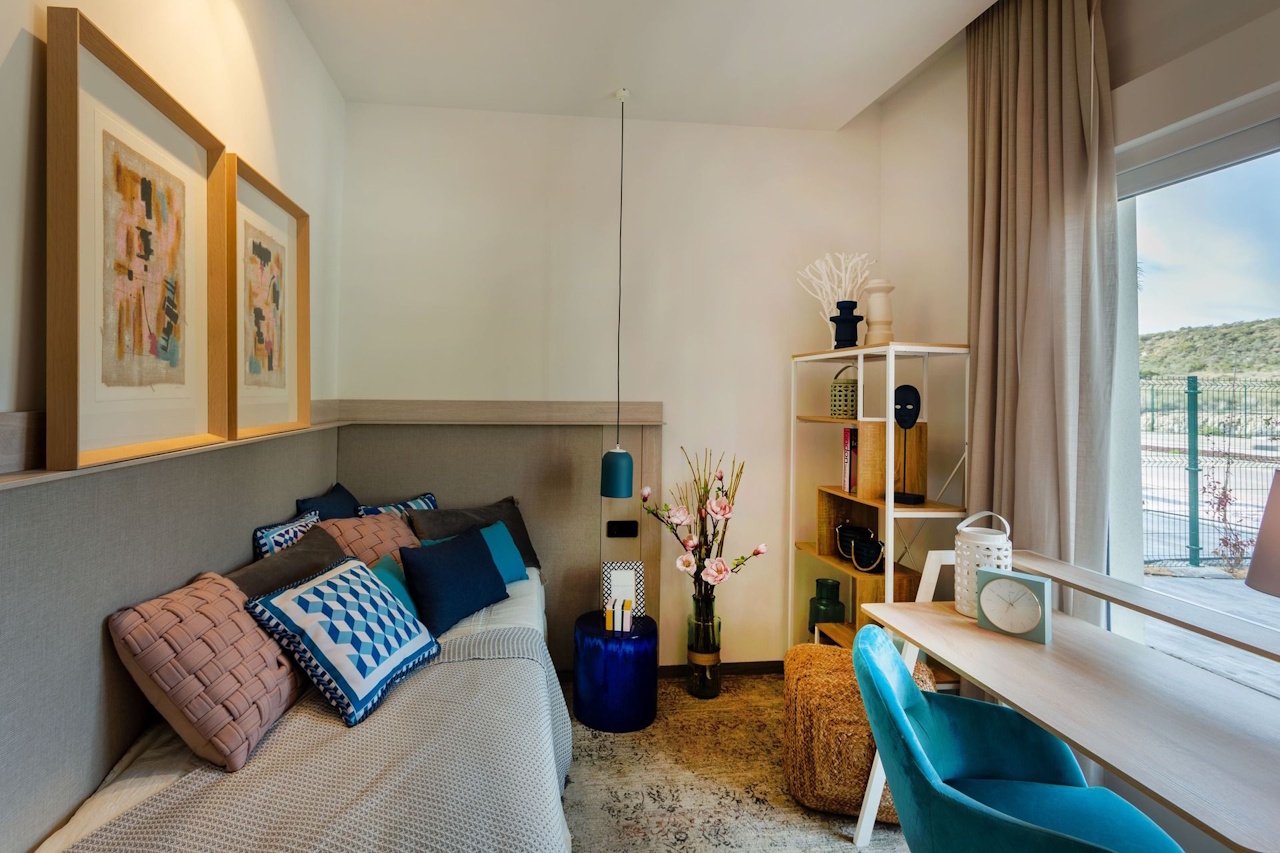Doppelhaushälften mit 3 Schlafzimmern, 2 Bädern, Dachterrasse, Klimaanlage und Privatpool in der wunderschönen Golfanlage La Finca Resort - 19