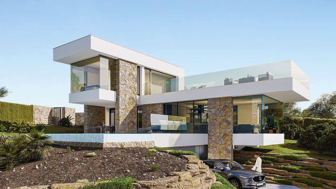 Luxusvilla mit 3 Schlafzimmern, 2 Bädern, Gäste-WC und Infinitypool im exklusiven Las Colinas Golf Resort - 3
