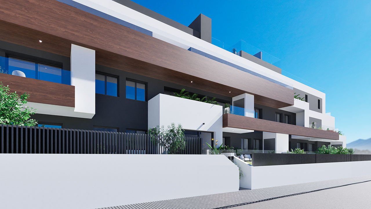 Moderne Appartements mit 2 Schlafzimmern, 2 Bädern, Einbauküchen mit Elektrogeräten und Gemeinschaftspool - 8