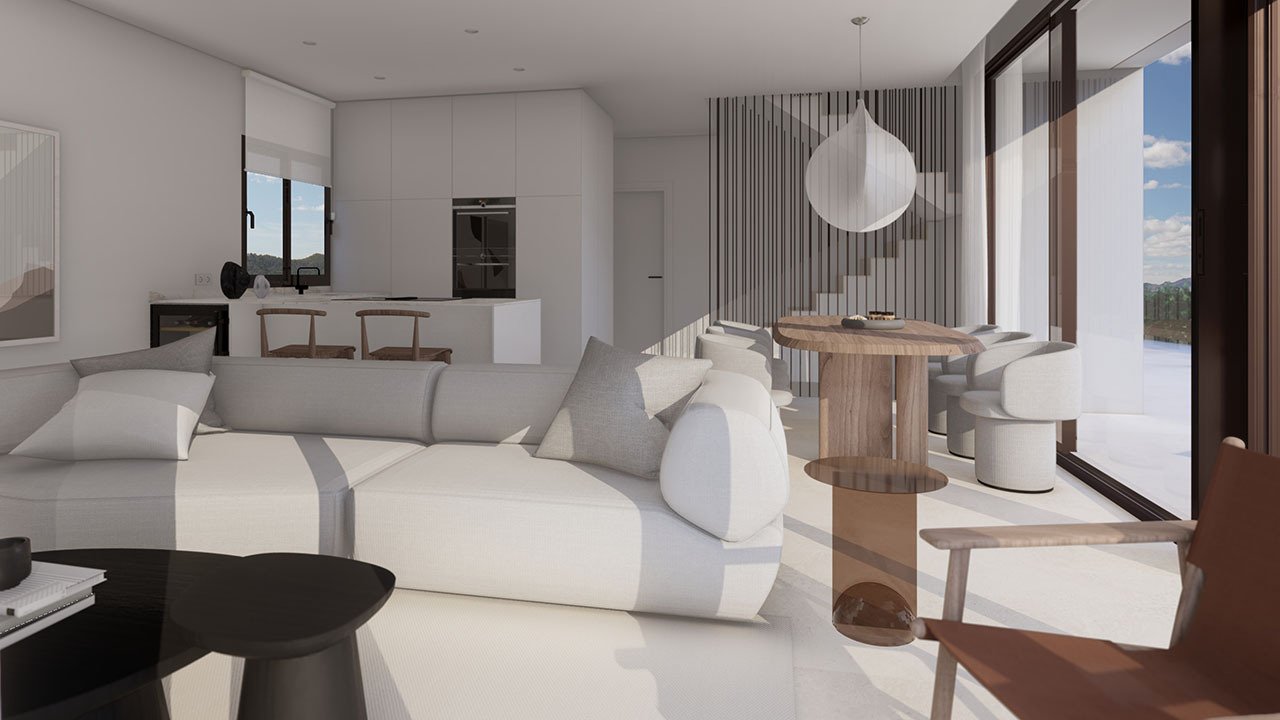 Exklusive Villen mit 3 Schlafzimmern, 3 Bädern, Gäste-WC, Privatpool und Dachterrasse mit Meerblick in wunderschöner Umgebung - 7