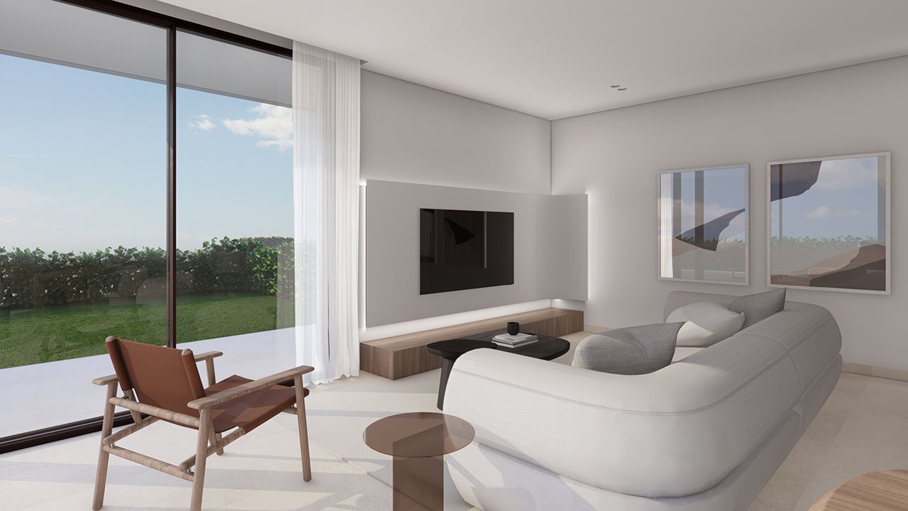 Exklusive Villen mit 3 Schlafzimmern, 3 Bädern, Gäste-WC, Privatpool und Dachterrasse mit Meerblick in wunderschöner Umgebung - 10