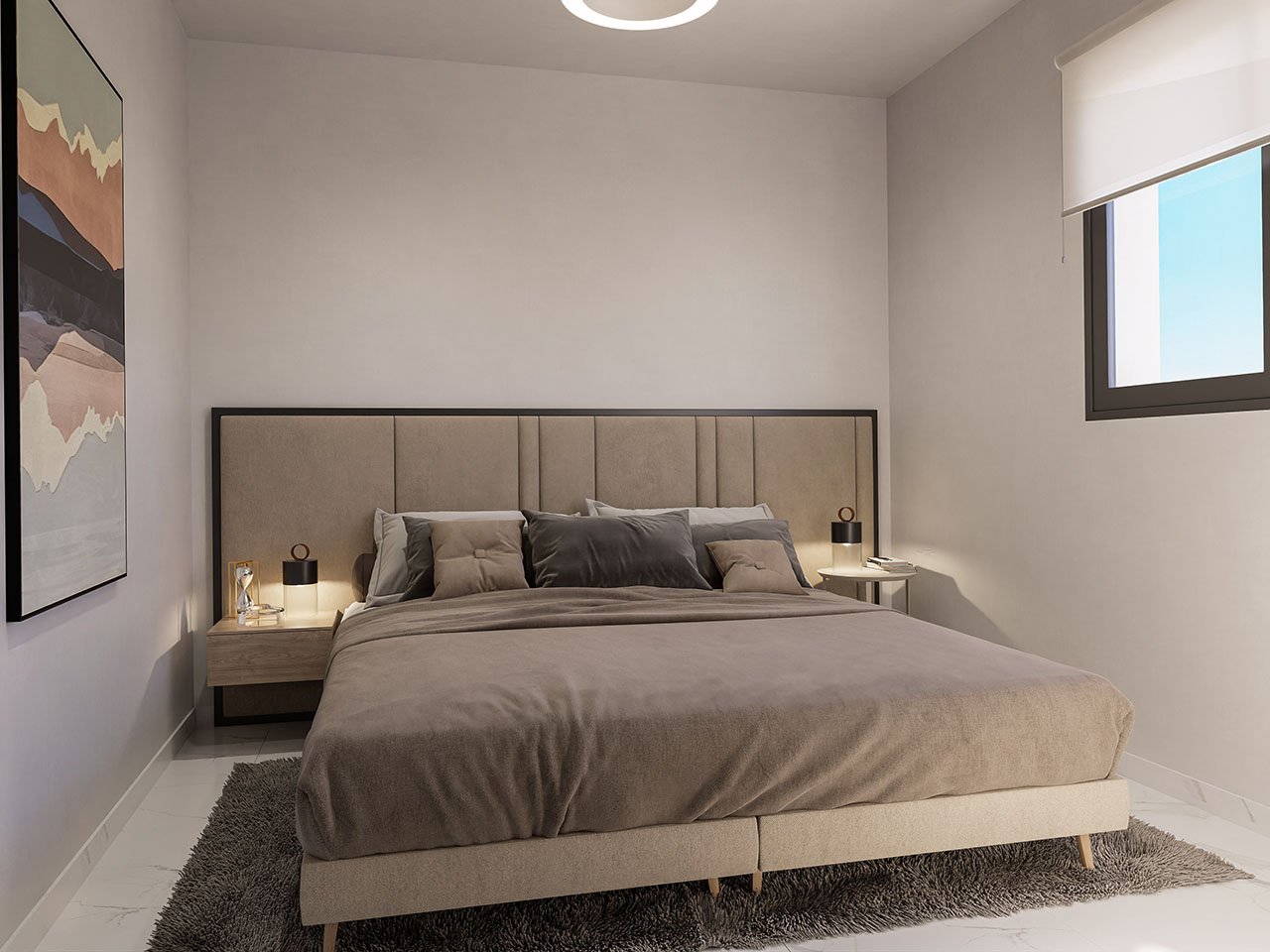 Penthouse-Wohnungen mit 3 Schlafzimmern, 2 Bädern, Dachterrasse, Kfz-Stellplatz, Gemeinschaftspools und beheizten Whirlpools - 10