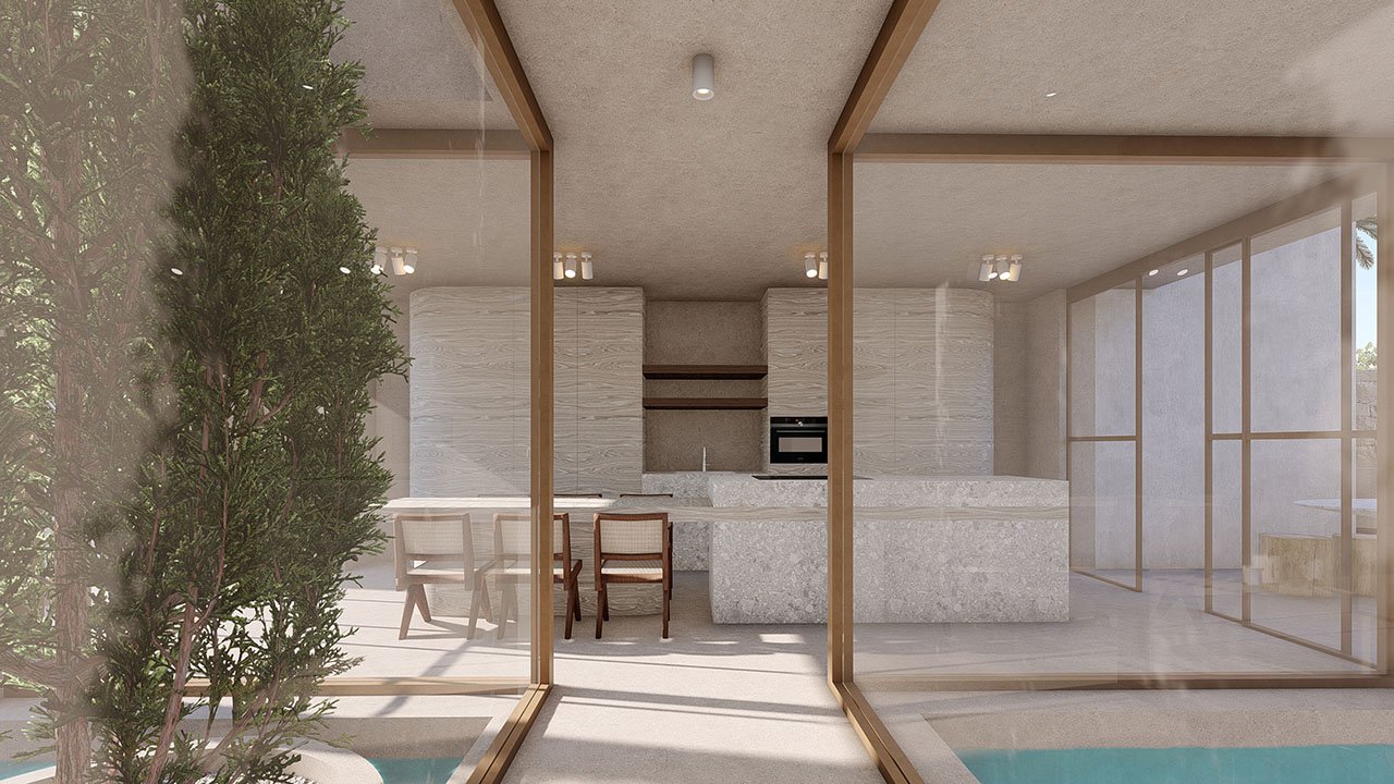 Einzigartige Reihenvillen mit 3 Schlafzimmern, 2 Bädern, Gäste-WC, Dachterrasse und Privatpool - 5