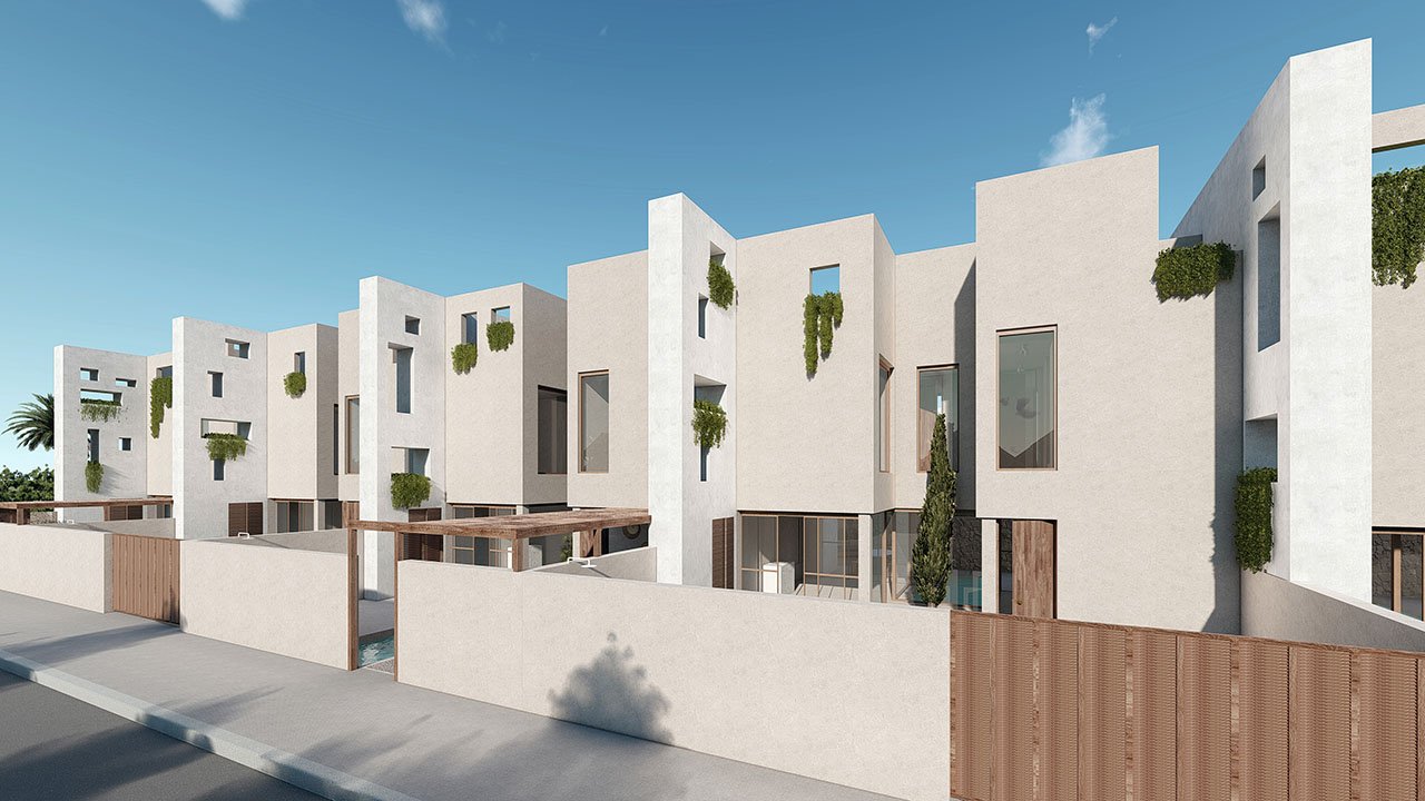 Einzigartige Reihenvillen mit 3 Schlafzimmern, 2 Bädern, Gäste-WC, Dachterrasse und Privatpool - 8