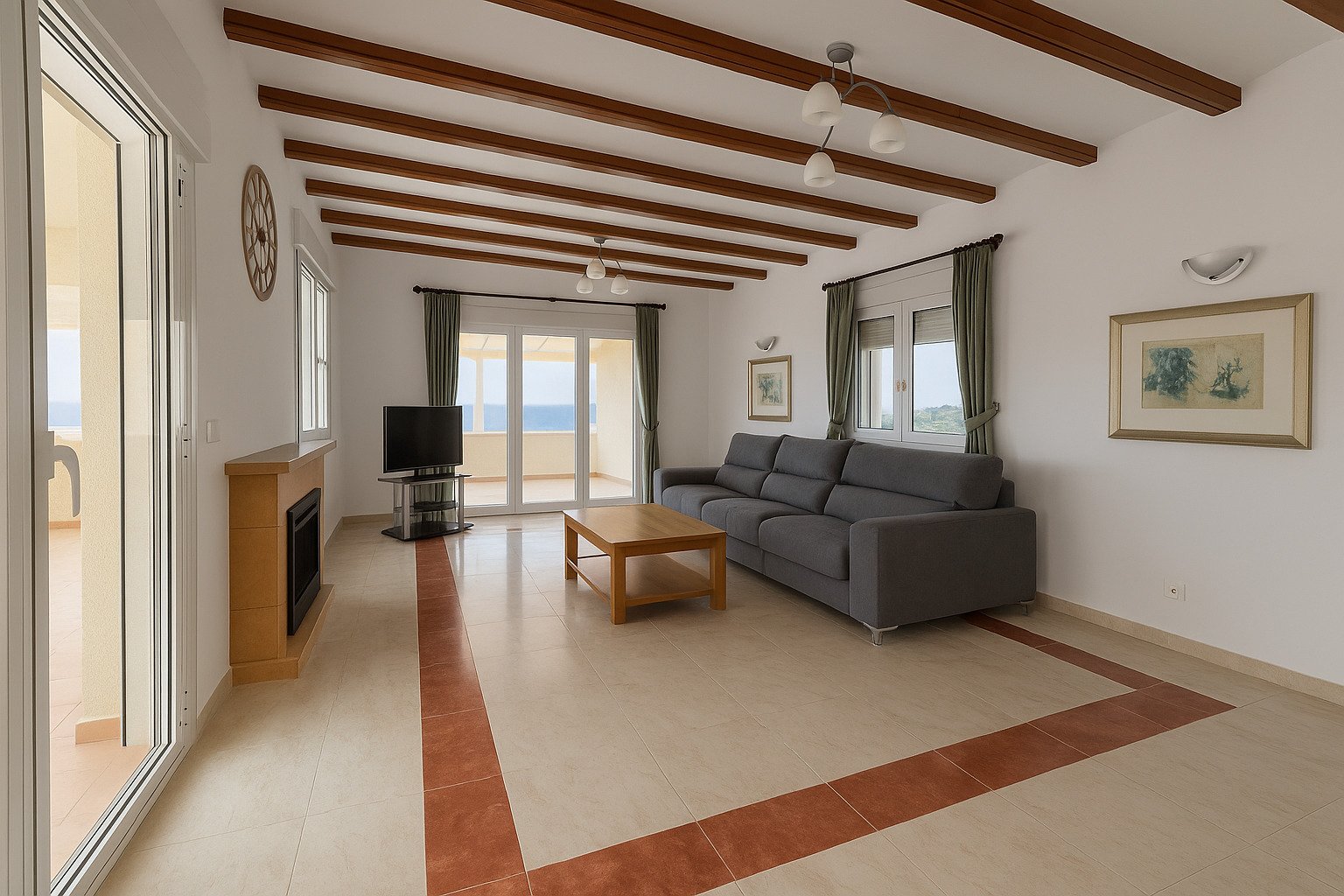 Villa in La Sella mit 4 Schlafzimmern, 4 Bädern, Touristenlizenz sowie Golf- und Meerblick - 12