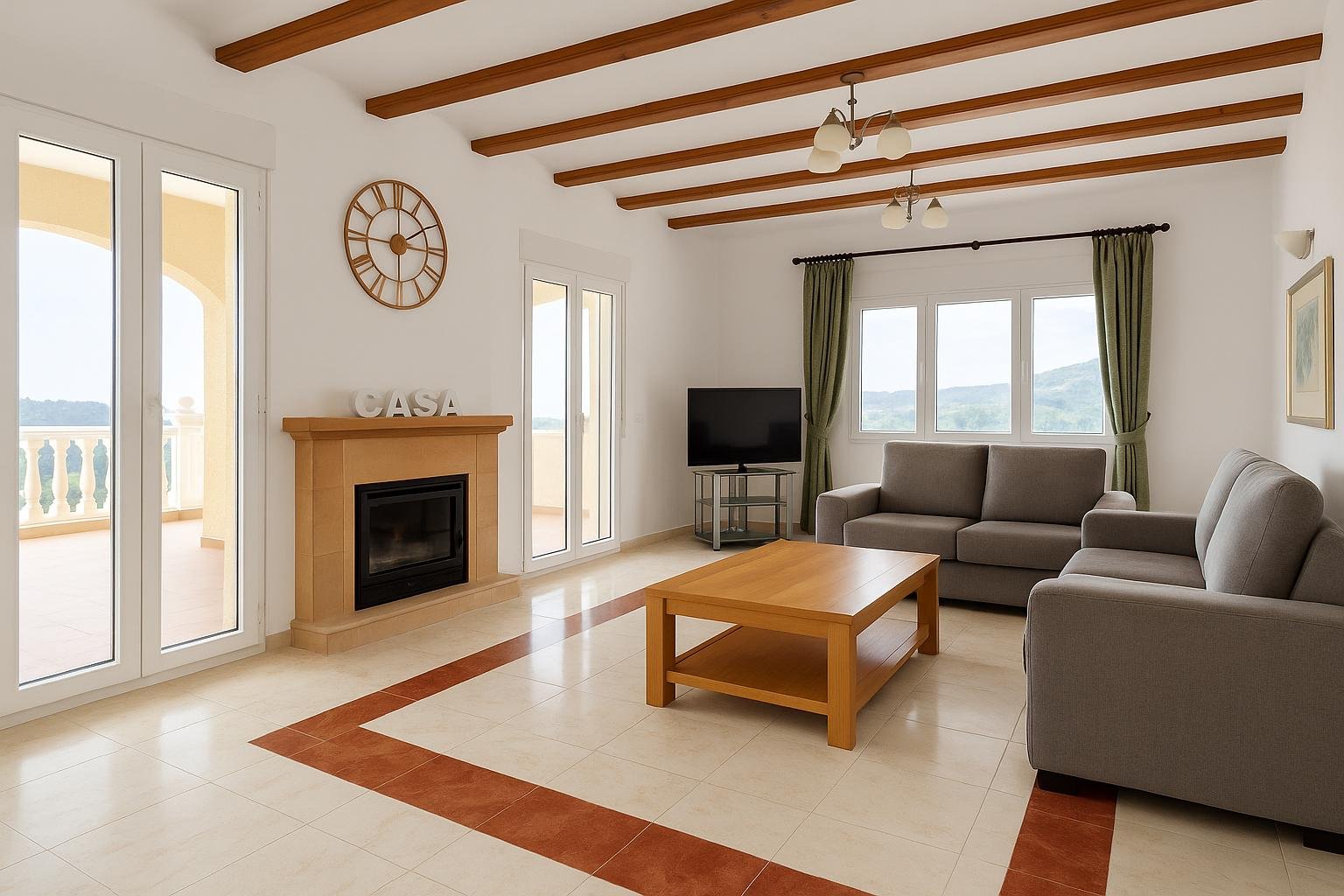 Villa in La Sella mit 4 Schlafzimmern, 4 Bädern, Touristenlizenz sowie Golf- und Meerblick - 11