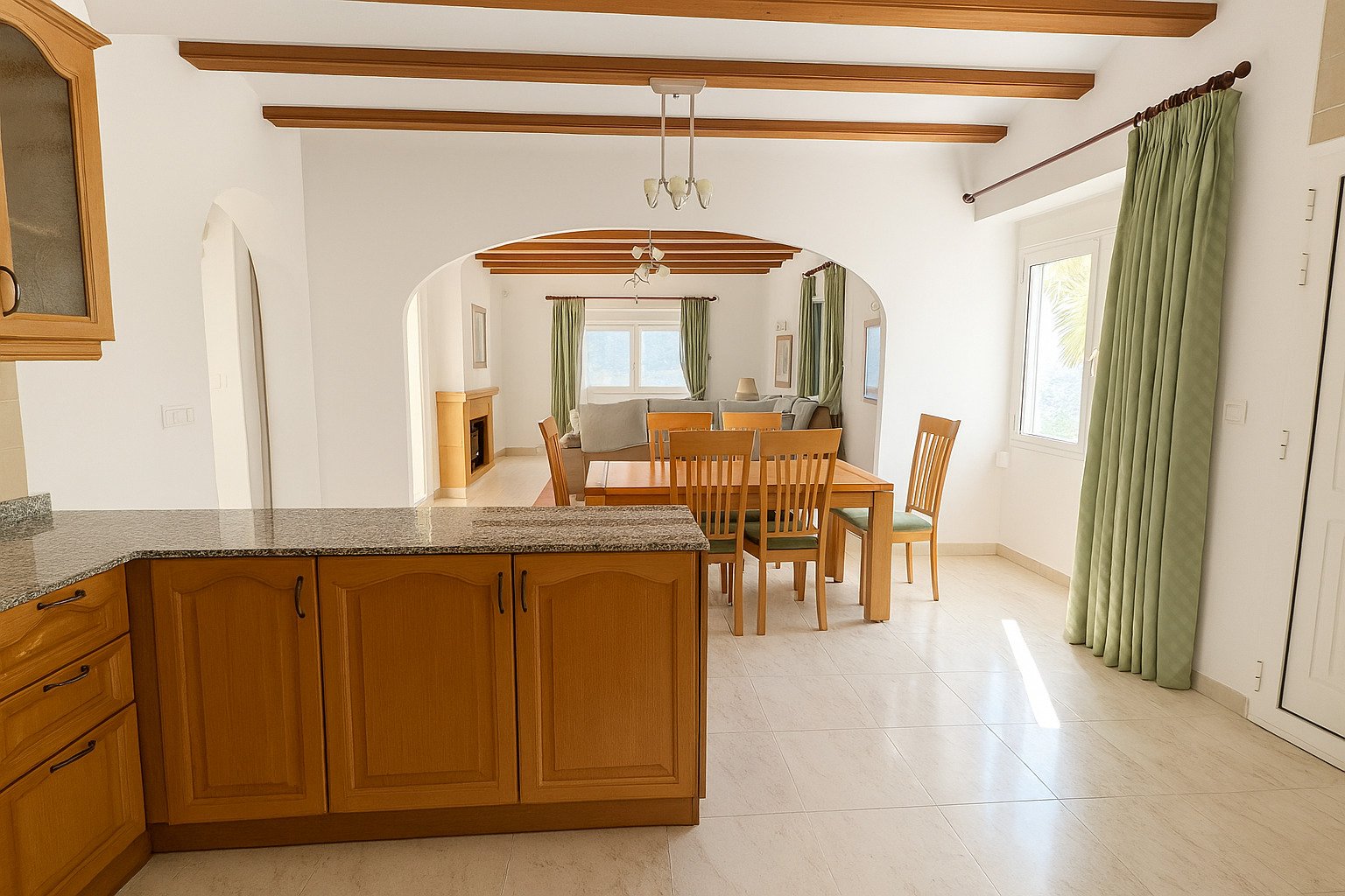 Villa in La Sella mit 4 Schlafzimmern, 4 Bädern, Touristenlizenz sowie Golf- und Meerblick - 13