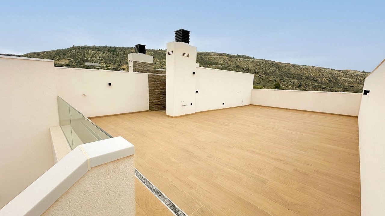Obergeschoss-Wohnungen mit 2 Schlafzimmern, 2 Bädern, Dachterrasse, Klimaanlage und Gemeinschaftspool in der wunderschönen Golfanlage La Finca Resort - 13