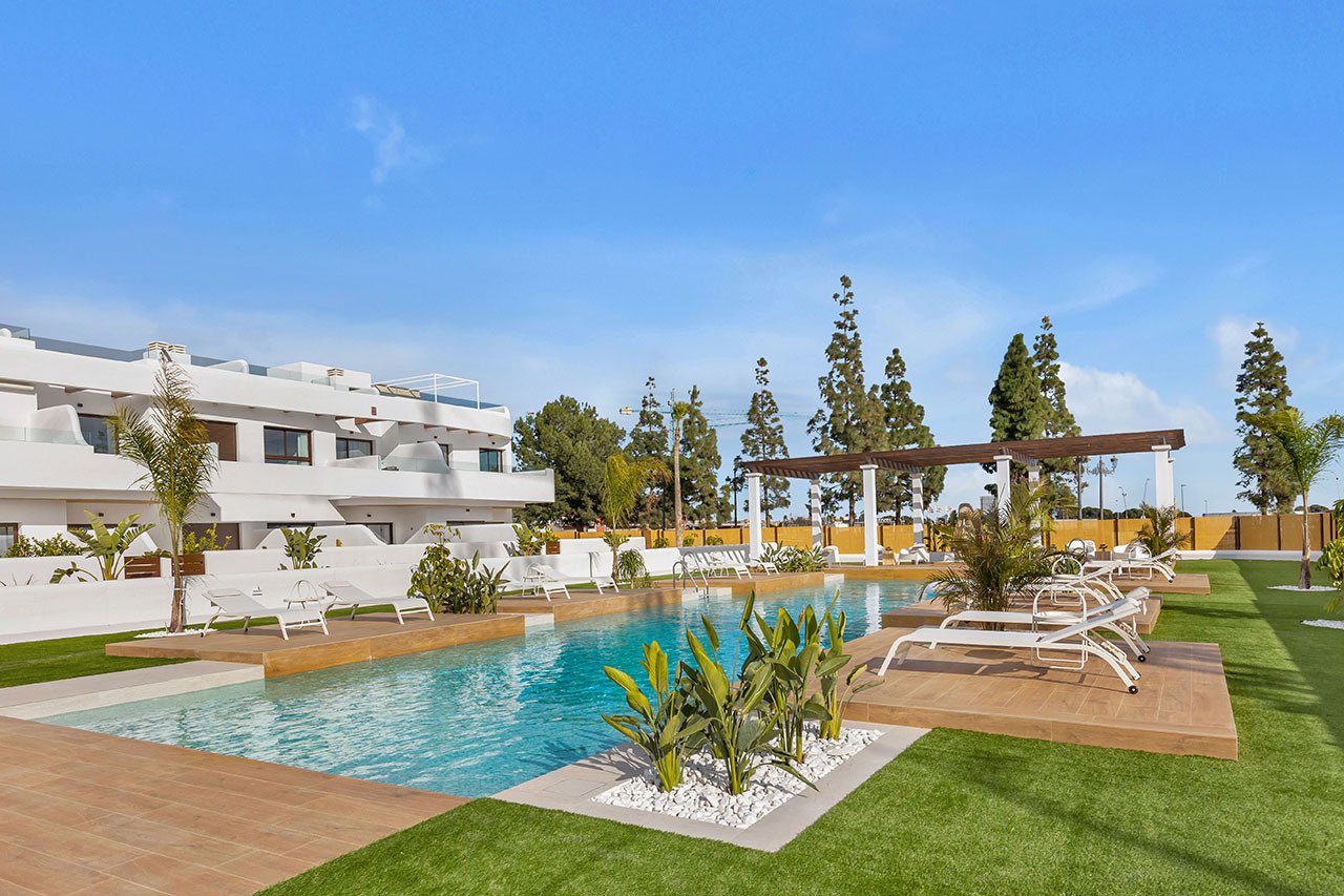 Appartements mit 2 Schlafzimmern, 2 Bädern, Gemeinschaftspool und Tiefgaragenstellplatz im La Serena Golf Komplex - 8