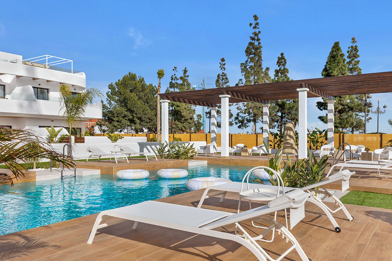 Appartements mit 2 Schlafzimmern, 2 Bädern, Gemeinschaftspool und Tiefgaragenstellplatz im La Serena Golf Komplex - 7