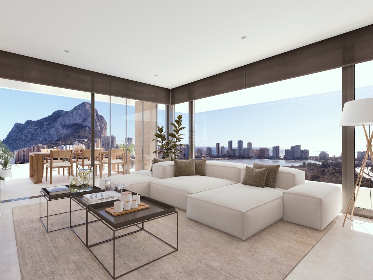 Luxus-Wohnungen mit 2 Schlafzimmern, 2 Bädern und Meerblick in exklusiver Anlage mit Außenpools und Wellness-Bereich nur 900 m vom Strand - 11