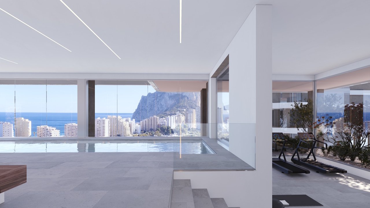 Luxus-Wohnungen mit 2 Schlafzimmern, 2 Bädern und Meerblick in exklusiver Anlage mit Außenpools und Wellness-Bereich nur 900 m vom Strand - 9