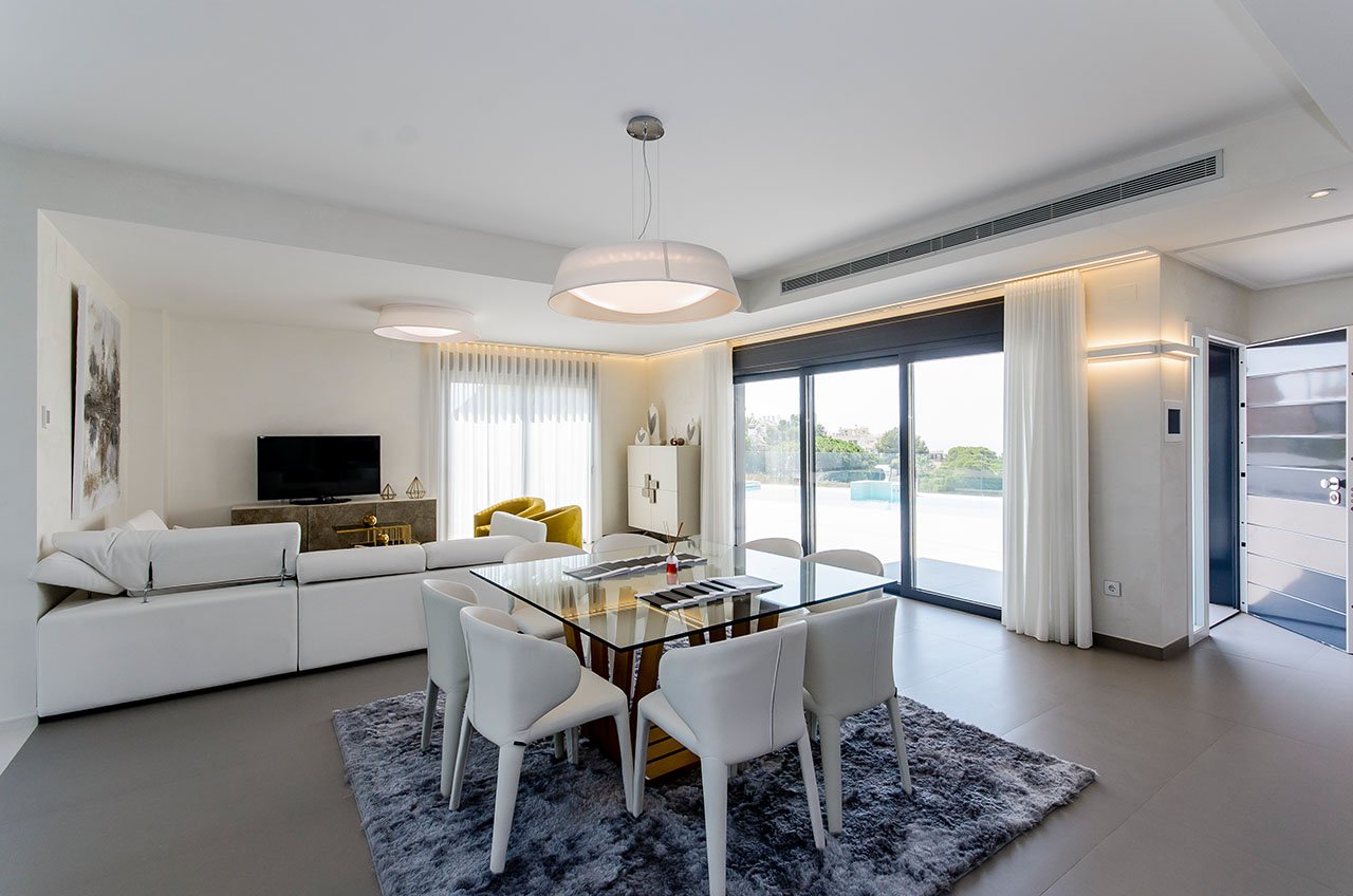 Exklusive Villen mit 3 Schlafzimmern, 3 Bädern, 1 Gäste-WC, Dachterrasse und Privatpool nur 600 m vom Strand - 5