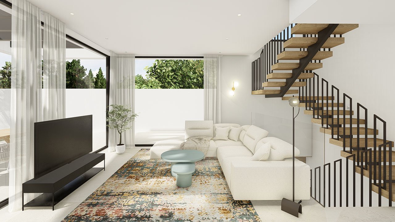 Fantastische und großzügige Villen mit 4 Schlafzimmern, 4 Bädern, Gäste-WC, Garage, Privatpool und Meerblick - 8