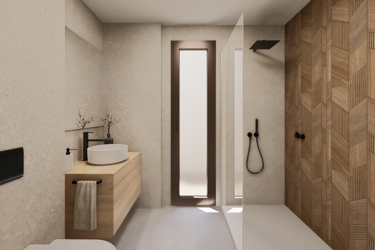 Villen mit 3 Schlafzimmern, 2 Bädern, Dachterrasse, Tiefgaragenstellplatz und Gemeinschaftspool neben Serena Golf - 6