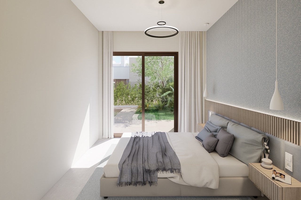 Villen mit 3 Schlafzimmern, 2 Bädern, Dachterrasse, Tiefgaragenstellplatz und Gemeinschaftspool neben Serena Golf - 5