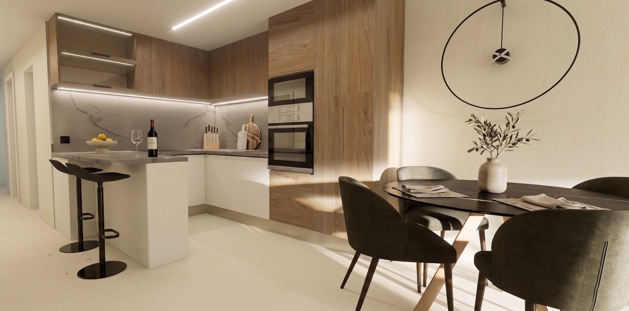 Penthouse-Wohnungen mit 3 Schlafzimmern, 2 Bädern und Dachterrasse in abgeschlossener Anlage mit Gemeinschaftspool und Spa - 6