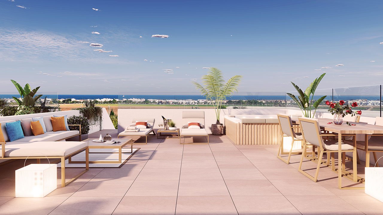 Wunderschöne Penthouse-Wohnungen mit 2 Schlafzimmern, 2 Bädern, Dachterrasse, Tiefgaragenstellplatz und Gemeinschaftspool - 8