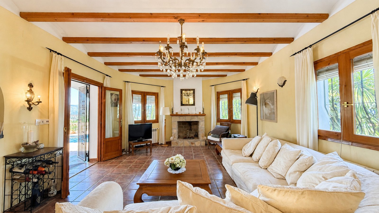Mediterrane Traumvilla mit Meerblick, Pool und Heizung in ruhiger Lage von Ràfol de Almúnia - 11