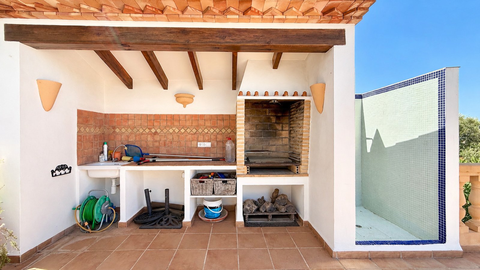 Mediterrane Traumvilla mit Meerblick, Pool und Heizung in ruhiger Lage von Ràfol de Almúnia - 9