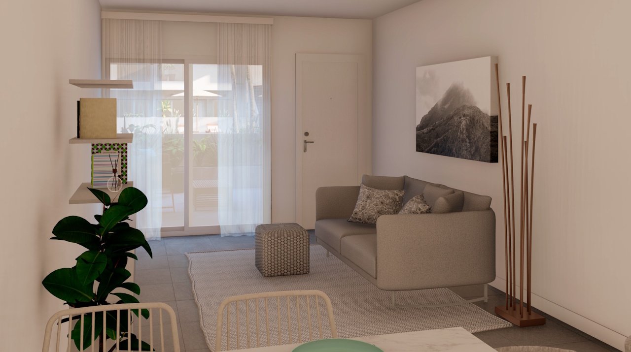 Erdgeschoss-Wohnungen mit 3 Schlafzimmern, 2 Bädern, Kfz-Stellplatz und Gemeinschaftspool im El Alba Mediterranean Resort - 6