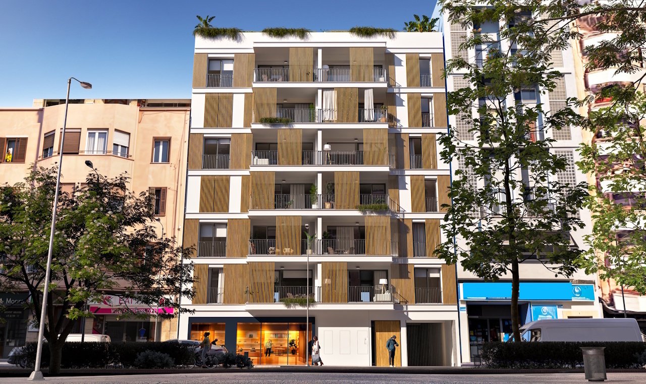 Penthouse-Wohnungen mit 3 Schlafzimmern, 2 Bädern, Dachterrasse, Klimaanlage und optionalem Tiefgaragenstellplatz im Zentrum von Palma de Mallorca - 2