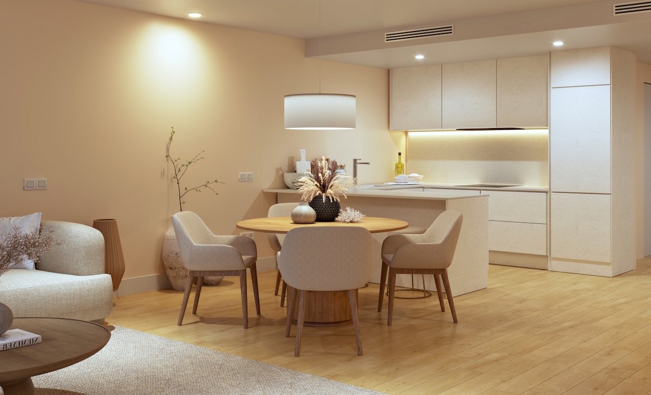 Penthouse-Wohnungen mit 3 Schlafzimmern, 2 Bädern, Dachterrasse, Klimaanlage und optionalem Tiefgaragenstellplatz im Zentrum von Palma de Mallorca - 6