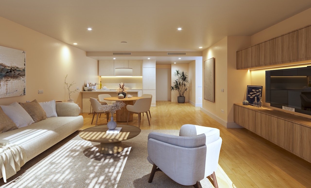 Penthouse-Wohnungen mit 3 Schlafzimmern, 2 Bädern, Dachterrasse, Klimaanlage und optionalem Tiefgaragenstellplatz im Zentrum von Palma de Mallorca - 5