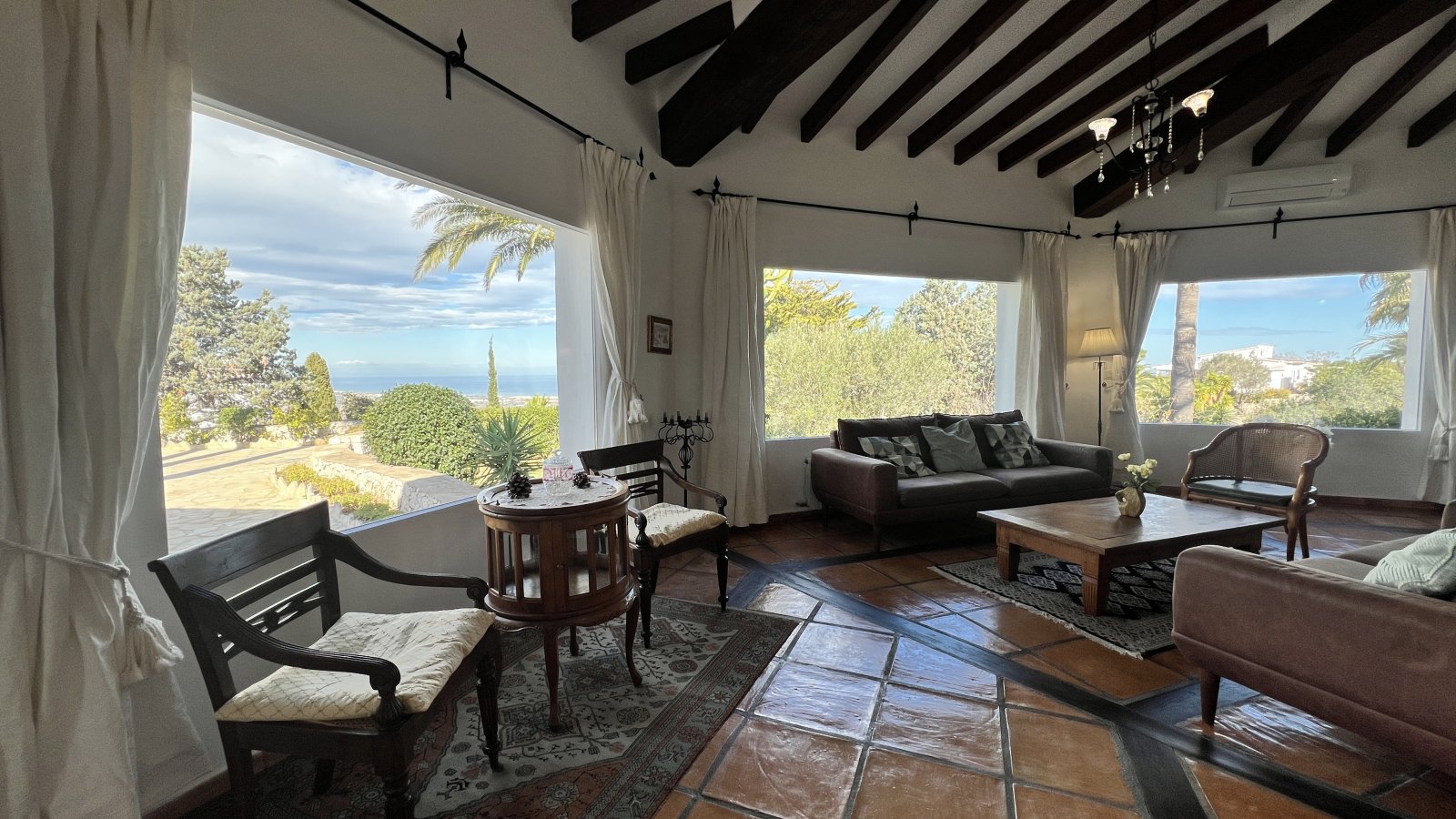 Exklusive Villa im Finca-Stil mit traumhaften Panoramablick, Pool und luxuriösem Gartenparadies am Monte Pego - 6
