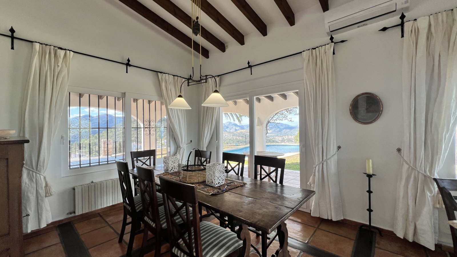 Exklusive Villa im Finca-Stil mit traumhaften Panoramablick, Pool und luxuriösem Gartenparadies am Monte Pego - 9