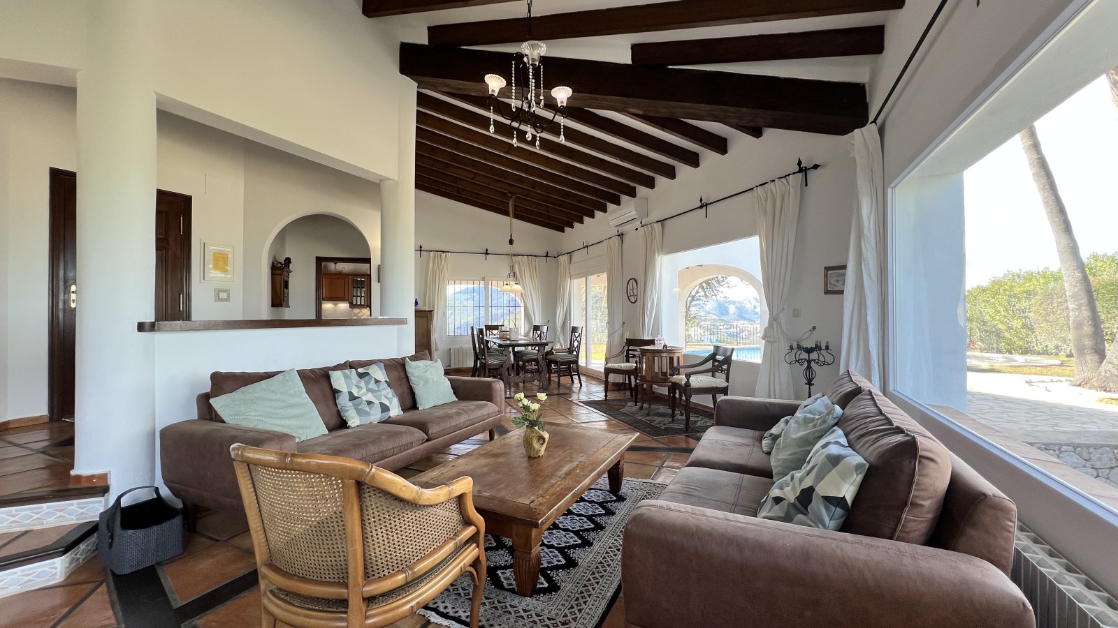 Exklusive Villa im Finca-Stil mit traumhaften Panoramablick, Pool und luxuriösem Gartenparadies am Monte Pego - 7