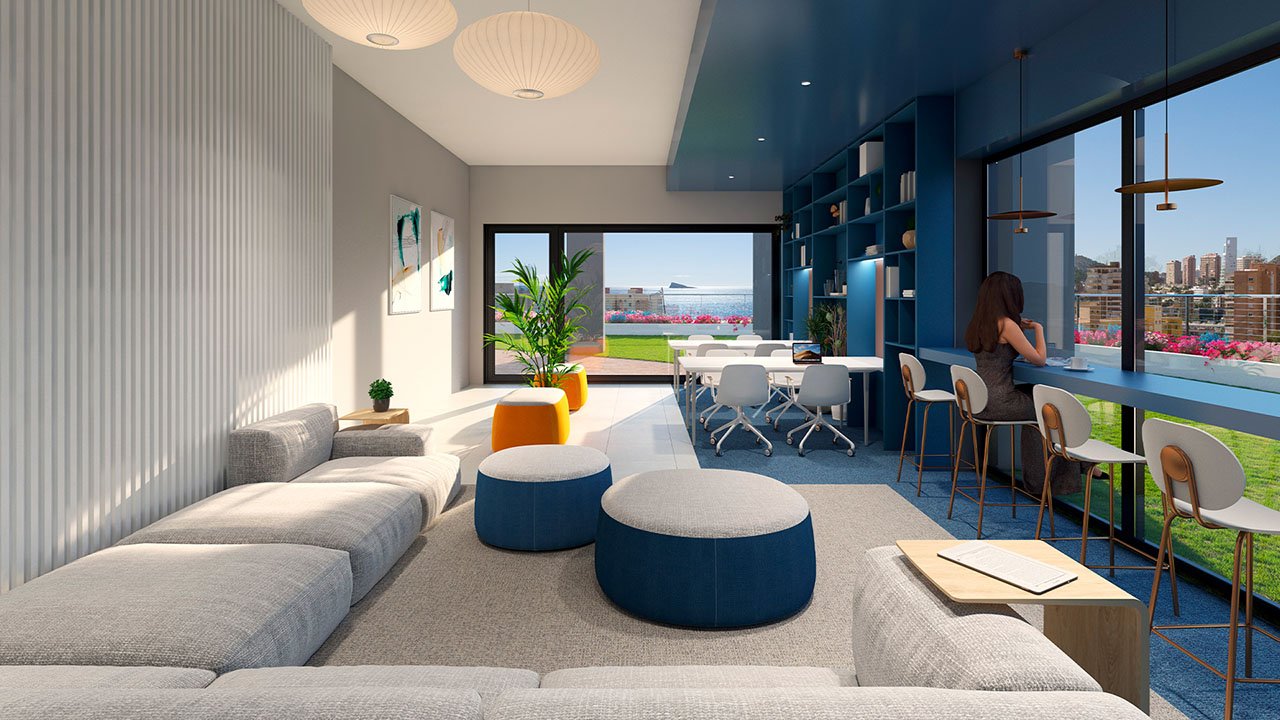 Wohnungen mit 4 Schlafzimmern, 3 Bädern, Klimaanlage, Fußbodenheizung in der ganzen Wohnung, Kfz-Stellplatz und Meerblick nur 100 m vom Strand - 14