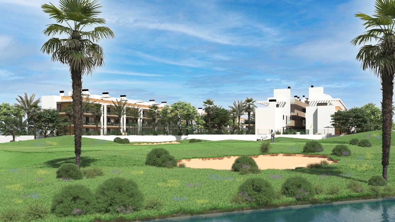 Penthouse-Wohnungen mit 2 Schlafzimmern, 2 Bädern, Tiefgaragenstellplatz und Gemeinschaftspool auf dem La Serena-Golfplatz - 4