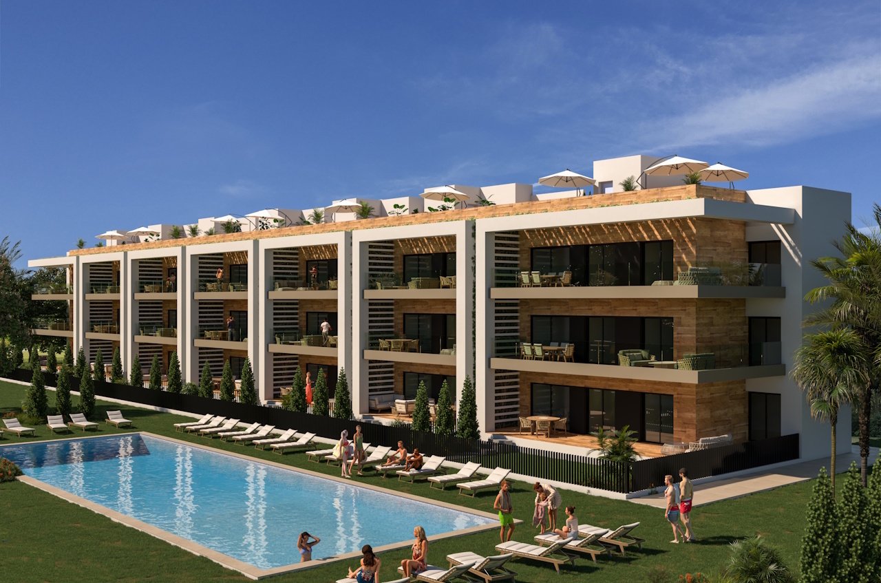 Penthouse-Wohnungen mit 2 Schlafzimmern, 2 Bädern, Tiefgaragenstellplatz und Gemeinschaftspool auf dem La Serena-Golfplatz - 21
